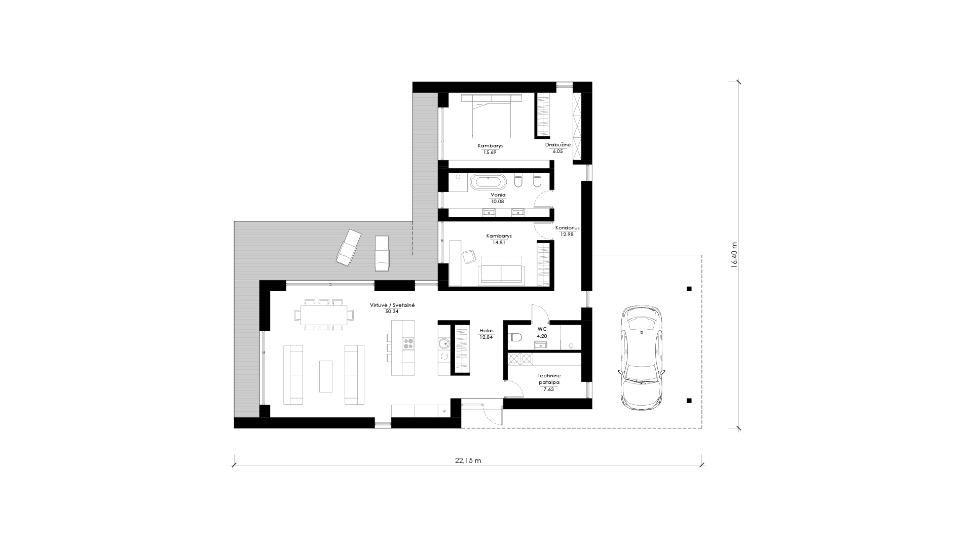 Namo projektas SUB I01. Nuotrauka nr. 316