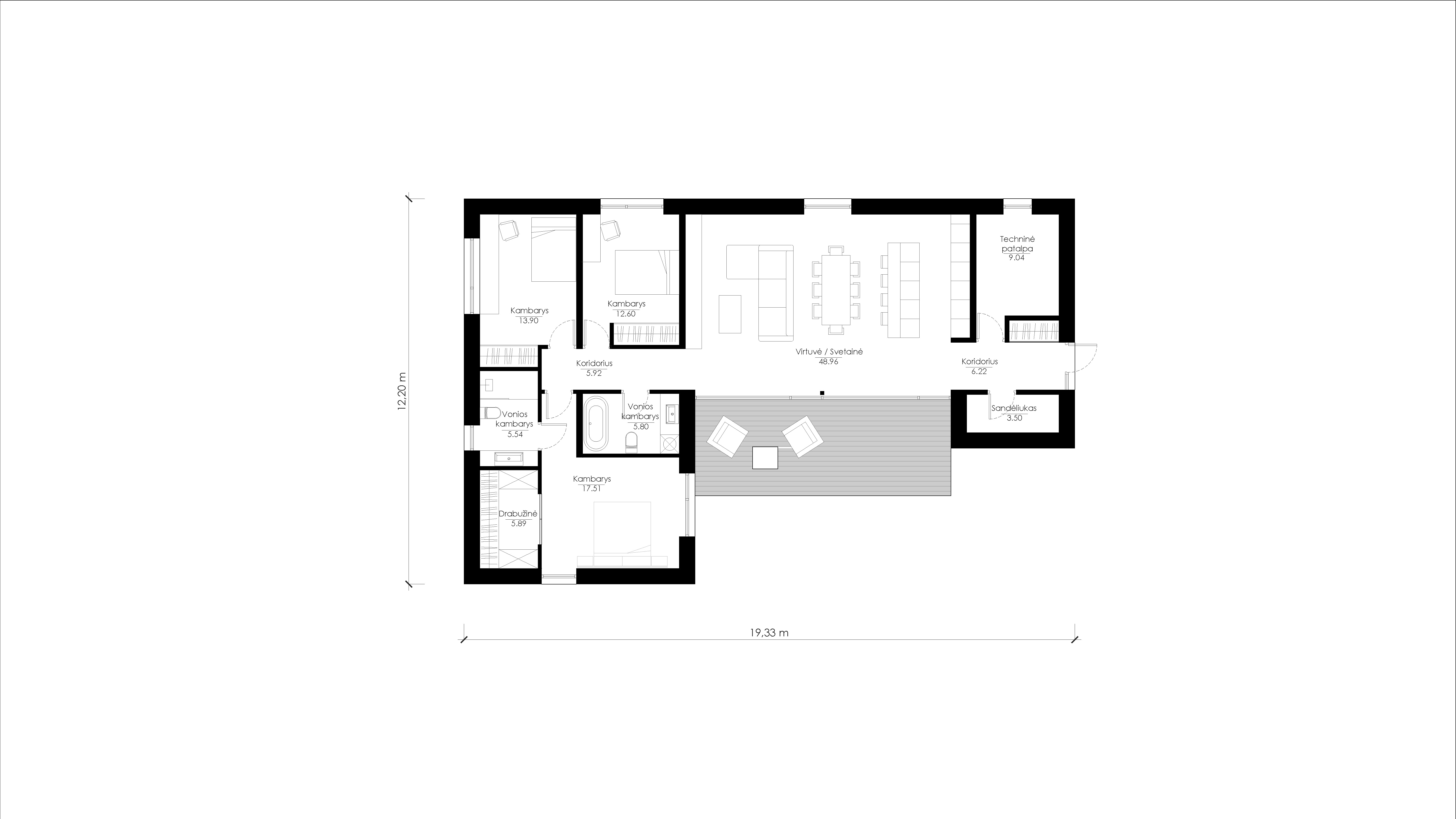 Namo projektas SUB L01. Nuotrauka nr. 559
