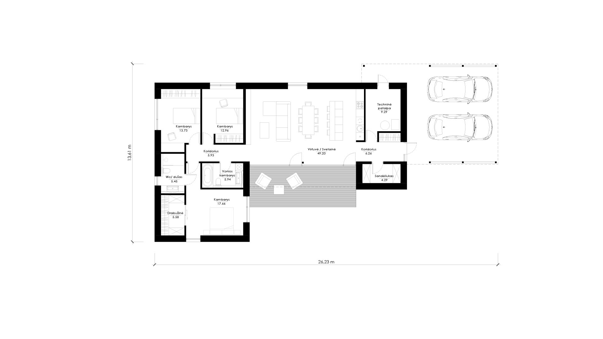 Namo projektas SUB L04. Nuotrauka nr. 775